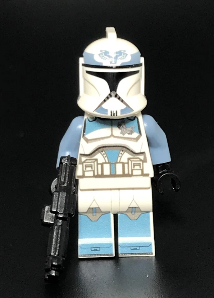 Clone Trooper Star Wars the Wolf Pack Custom Printed on Official Parts - Image 3 of 4