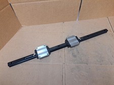 THK Linear Guide Rail w/ (2) Bearing Blocks Part No. HSR 20A
