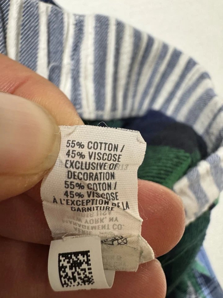 Aerie Mujer M Reg Patchwork Pijama Cuadros Lounge Pantalones Azul Y Verde Foto 3 de 4