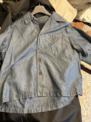 Prada Denim Button Up Men s Size Medium