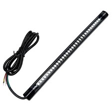 Xjvss Car Led Light Strip 8 Inch Flexible Lights Bar 12v Tail Brake Black