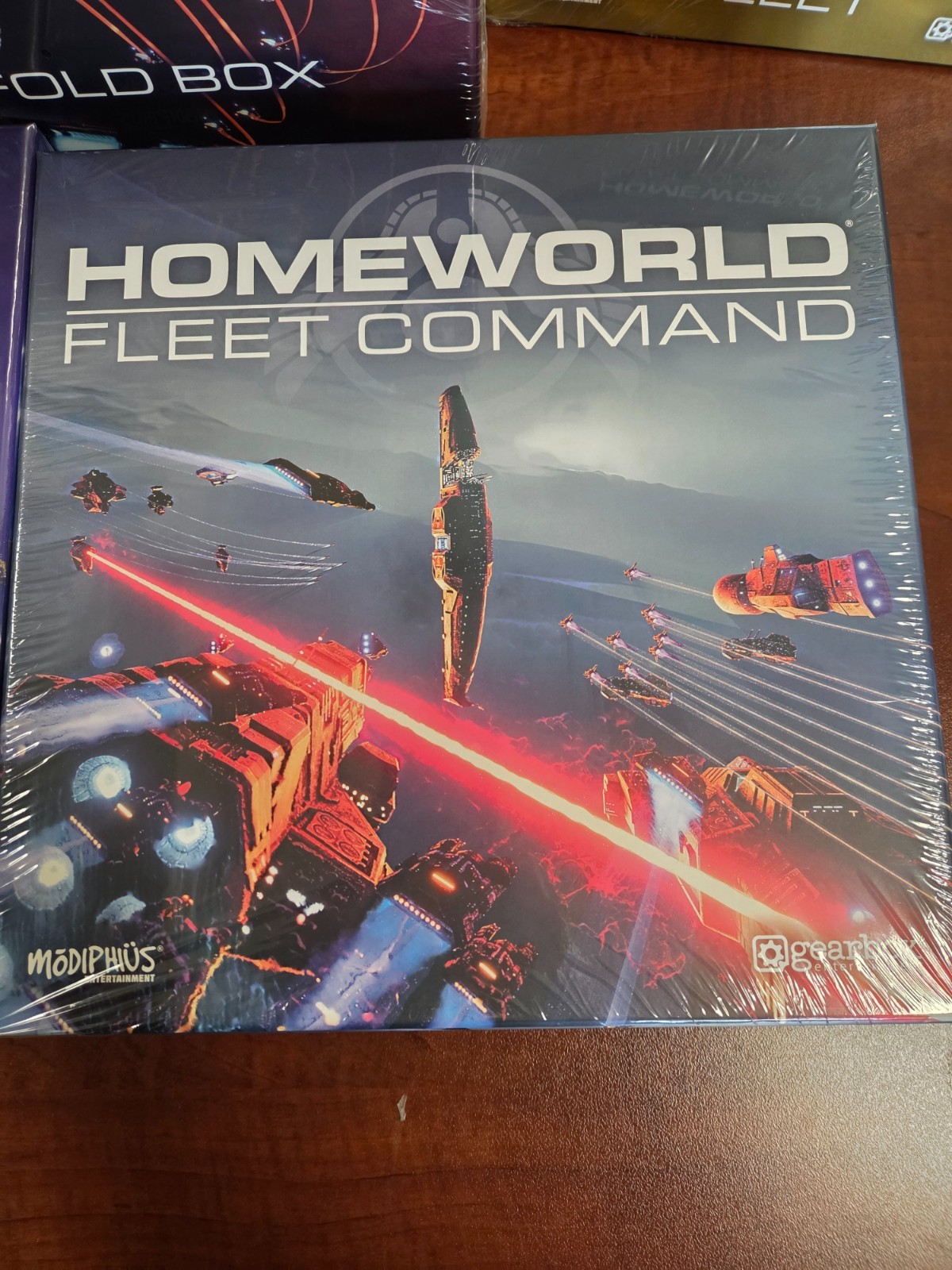 Homeworld Fleet Command board game - Modiphius Entertainment