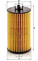 Hu 6018 Z MANN-FILTER ÖLfilter FüR Holden, Opel, Vauxhall