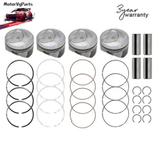 Oversize +0.50mm Pistons w/ Rings Set for Hyundai Santa Fe Sport 2.4L 2013-2018