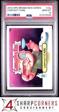 2012 GARBAGE PAIL KIDS BRAND NEW SERIES #42a CONTACT CARL POP 1 PSA 10