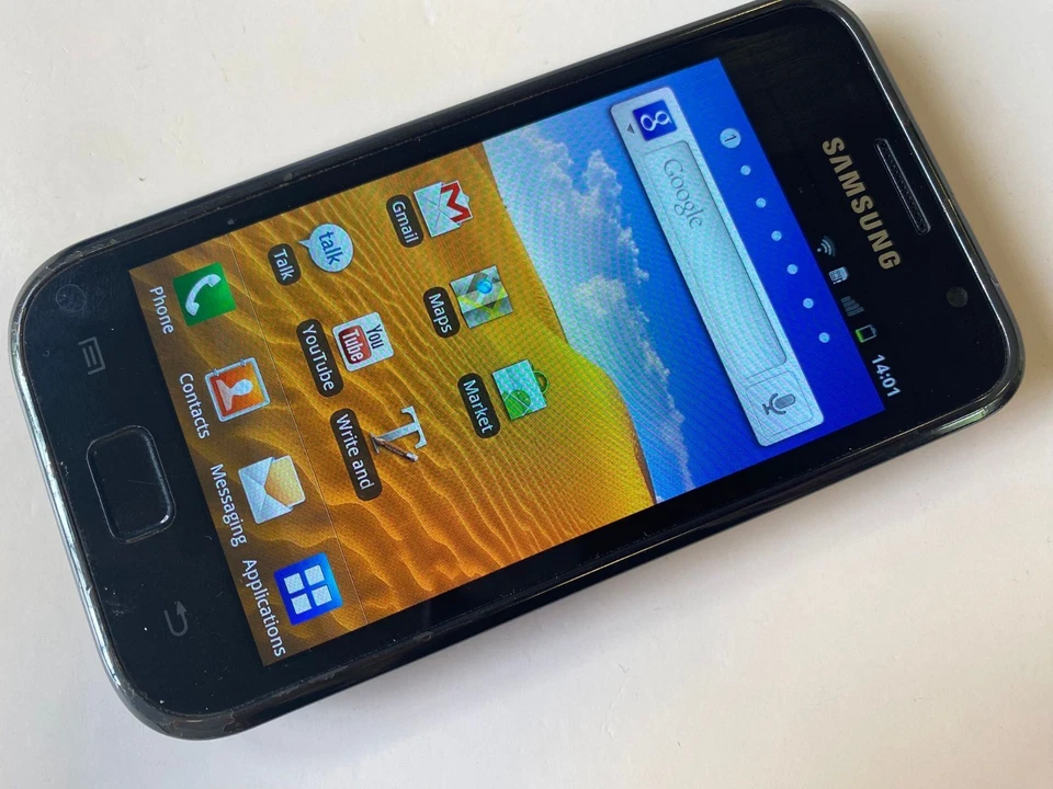 Samsung Galaxy S (I9000) Smartphone Mobile (Unlocked) Original Android 2 - Black - Image 2 of 4