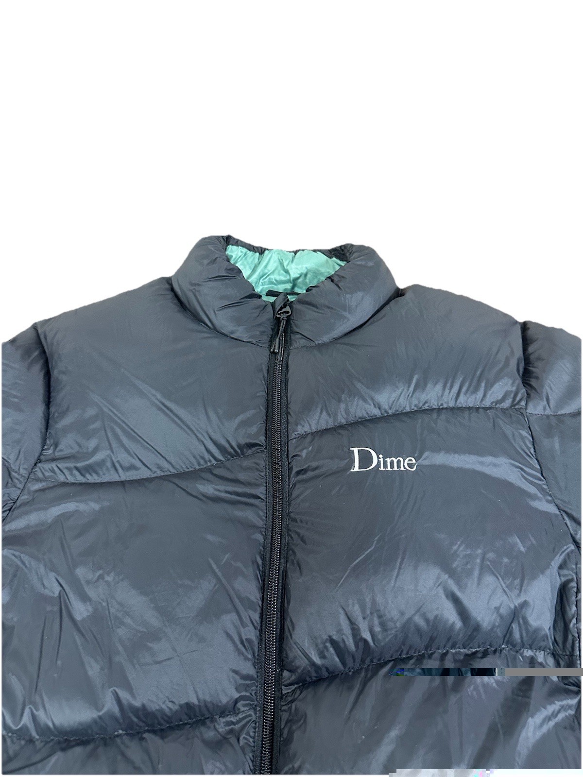 Dime Wave Pattern Puffer Jacket Supreme Skateboar… - image 3