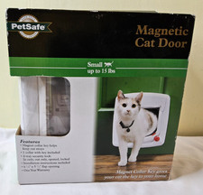 PETSAFE Magnet Collar Key, 4-way Security lock, 6 1/4" x 5 1/2" flap open NIB