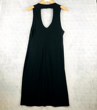Robe D'été Noire En 100% Coton - Taille 42 - Style Bretelles - Occasion Très Bon état - Pour Femme