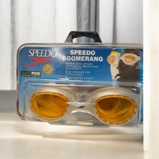 Speedo Z-Flight Adult Boomerang Swim Goggles Anti-Fog Coated Comfort Frame