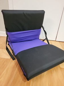 Thermarest Long Chair Kit And Staytek Rectangle Pad Therm A Rest'R Purple Cover
