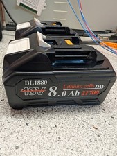 2 Pezzi Utensile Batteria Compatibile Makita 21700 Celle 7000mAh