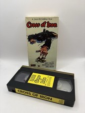 Cross Of Iron VHS 1982 Release Sam Peckinpah German Russia War Movie