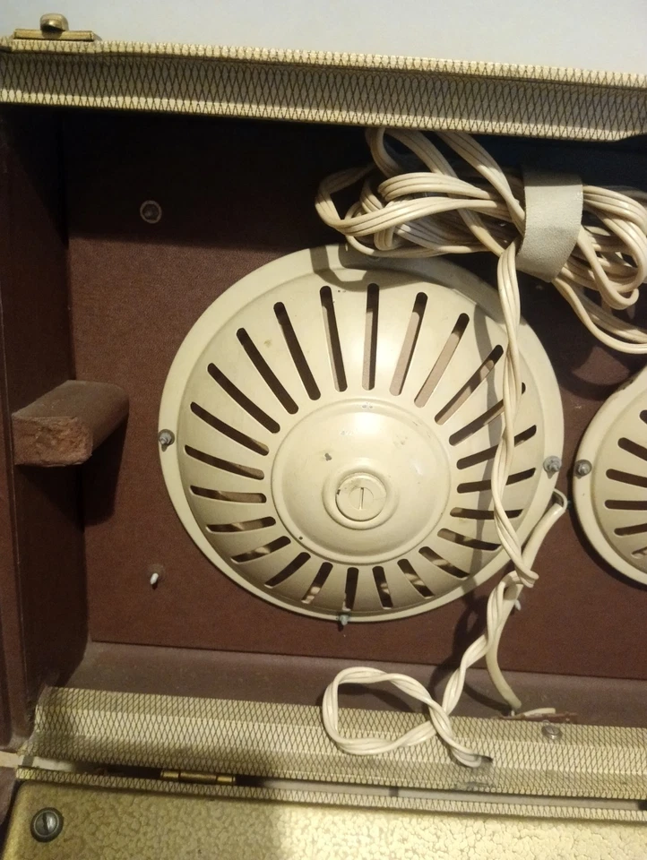 Tourne Disque Philips Ancien Platine Vinyle Valise Vintage - Photo 4/4