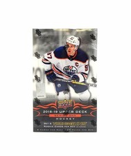 2018-19 Upper Deck Hockey Series 1 Sealed Hobby Box