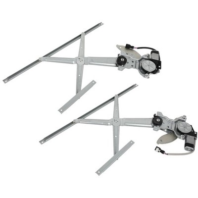 Pair Front Window Regulator W/ Motor For Kia Sedona EX Kia Sedona LX 2002-2005