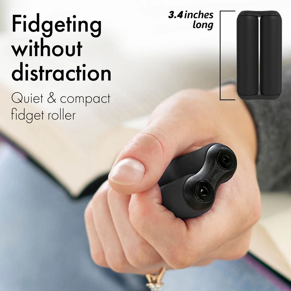 Rullo Portatile Fidget Giocattolo per Adulti Allevia Stress, Ansia, Tensione Chiarezza - Immagine 2 di 4