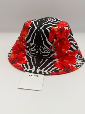 Celine Logo Hat Monogram in size M new with label