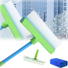 Window Squeegee, Recyclable Silicone Window Squeegee Kit Window Cleaning Kit