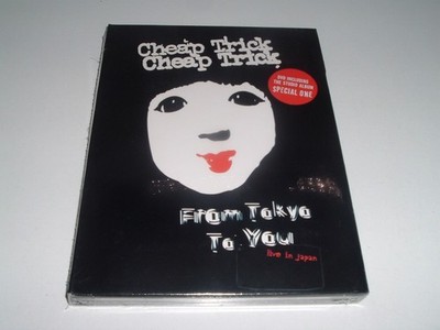 CHEAP TRICK - FROM TOKYO TO YOU, LIVE IN JAPAN - DVD + CD Album (2006)