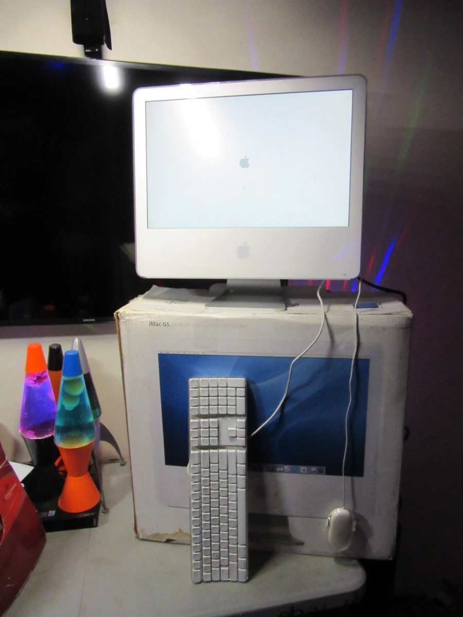 Apple iMacG5実働(office,illust,pshopおまけ） JUNK】iMac G5を激安で発見！動作確認！ - YouTube