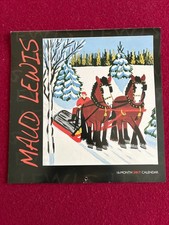 Maud Lewis Folk Art Calendar Collection - 6 Calendars (2001, 2006-2009, 2017) 