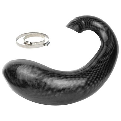 Enduro Engineering Carbon Fiber Pipe Guard FMF For HUSQVARNA TE 250 (Fuel