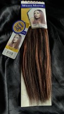 MilkyWay Weave Master Yaky Weave 10  P1B/350 Human Natural Hair NOS