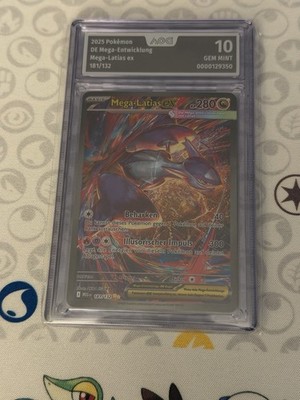 Mega-Latias Ex - MEG 181/132 - AOG 10 Gem Mint