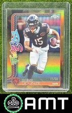 Rome Odunze 2025 Topps Chrome 11/50 Future Stars SP Gold Refractor Bears