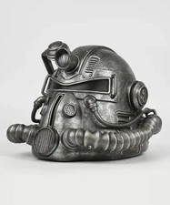 Fallout 4 76 New Vegas T-51 Power Armor Helmet Mini Desktop Statue PVC Figure