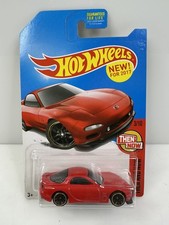Hot Wheels Then And Now 95 Mazda Rx-7 Kmart Exclusive Red Htf