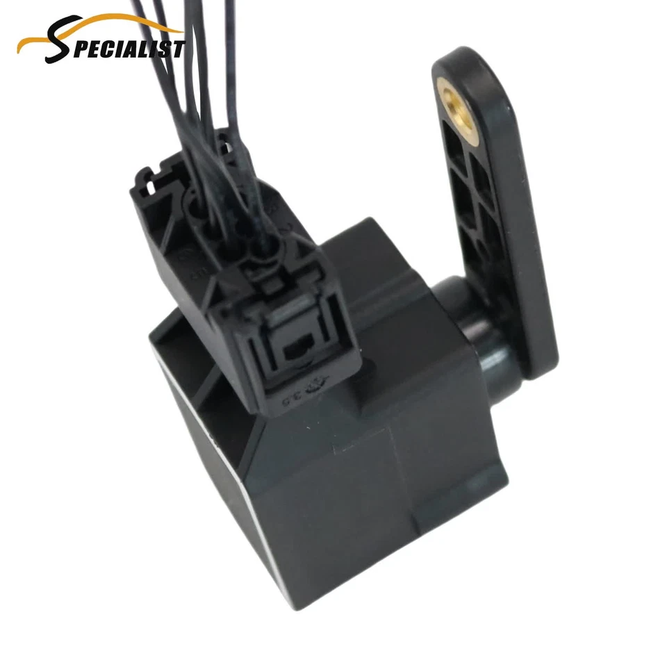 Sensor de nivel de altura de suspensión de 1 pieza con conector para Mercedes-Benz S550 2007-11 Foto 3 de 4