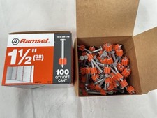 Ramset 1512 Drive Pins 1-1/2" | 200 Count (2 Boxes of 100) | 1.5 inch Nails