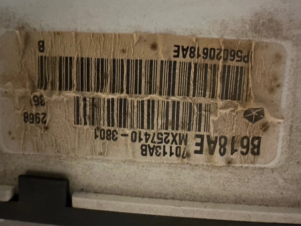 Приборная панель спидометра 1999 Dodge RAM 1500/2500/3500 83 885 миль ГАЗ - Изображение 3 из 3