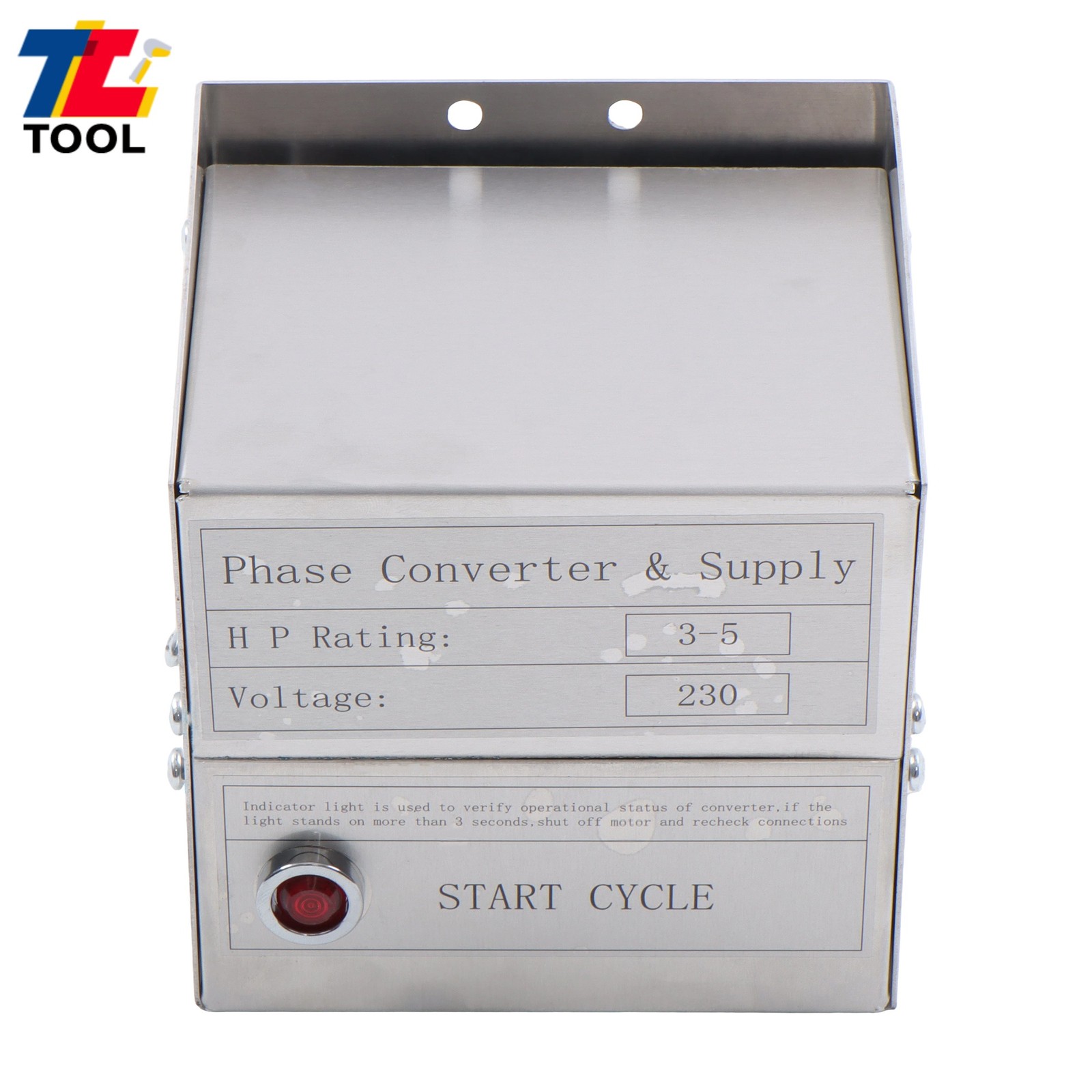 Static Phase Converter SCM05 HD 3-5 HP Digital Static Phase Converter 230 Volts