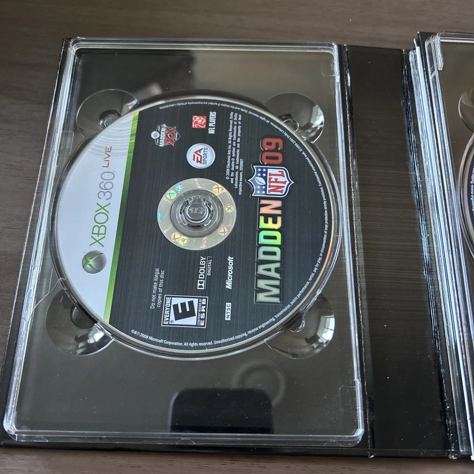 Madden NFL XX Years 89-09 Collector’s Edition for Xbox 360 4-Disc Set (2008)VG - Image 3 of 4