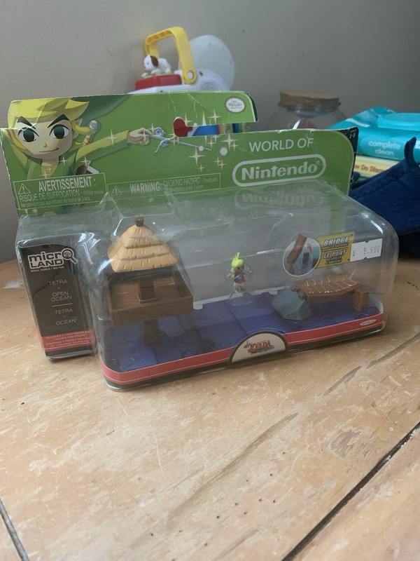 JAKKS WORLD OF NINTENDO MICRO LAND LEGEND OF ZELDA WIND WAKER - TETRA OPEN OCEAN