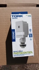 New TORK 120-Volt LED/CFL Swivel Mount Photo Control RKP203