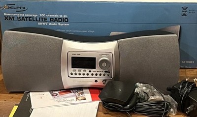 Delphi XM Satellite Radio Audio System SA 10001 In Box Works