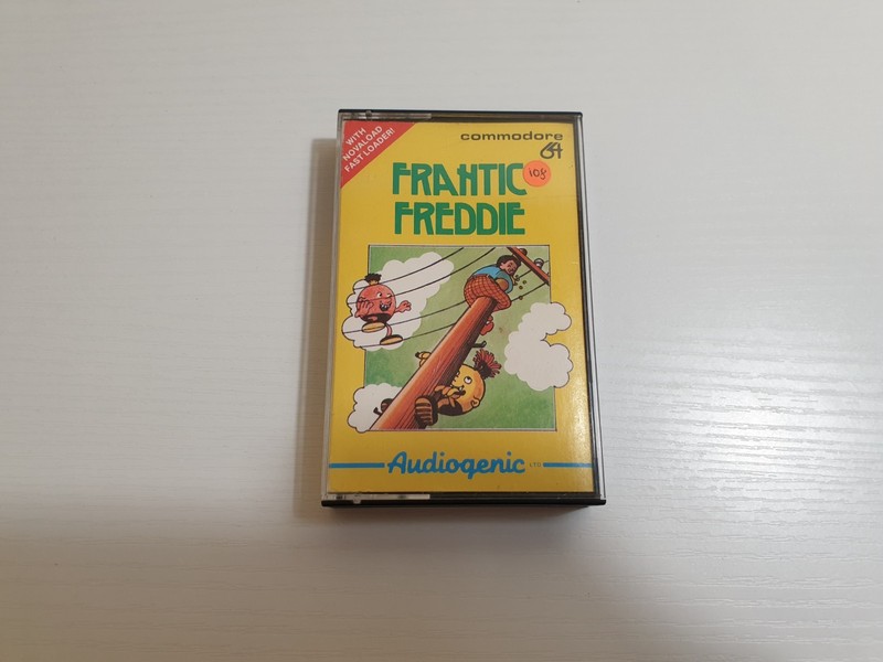 Frantic Freddie - Audiogenic - Commodore 64 (Tested ✅) 🟩