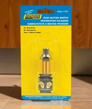 PUSH BUTTON HORN SWITCH MOMENTARY ON BOAT MARINE SEACHOICE 11781 