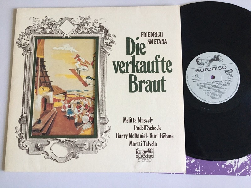 Classical Eurodisc 86815KR  Lp Record Friedrich Smetana Die Verkaufte Braut