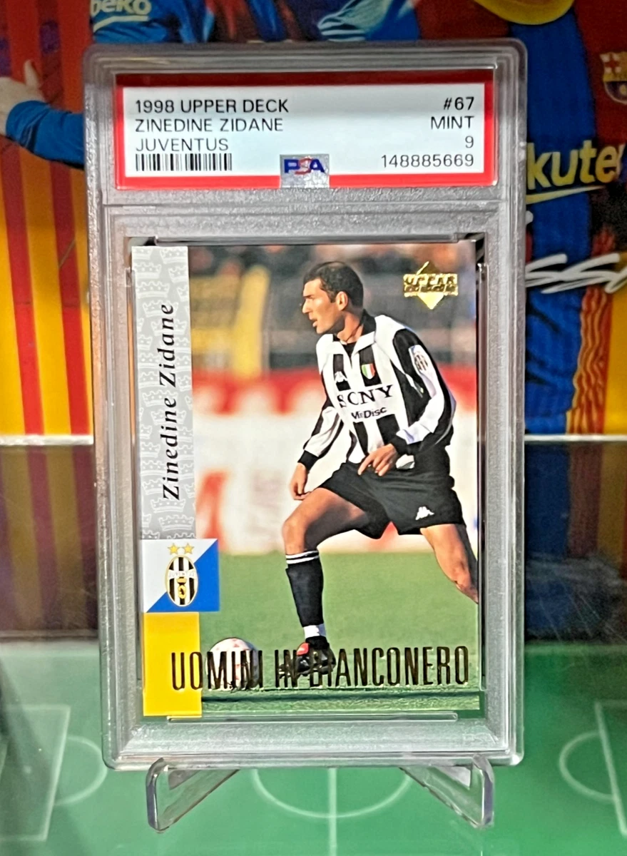 1998 Upper Deck Juventus F.C. - Zinedine Zidane #67 for sale | eBay