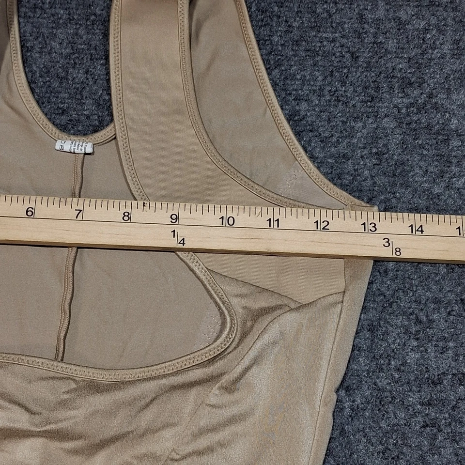 Body moderno de compresión moldeadora Maidenform beige Sweet Nothings X-grande Foto 3 de 4