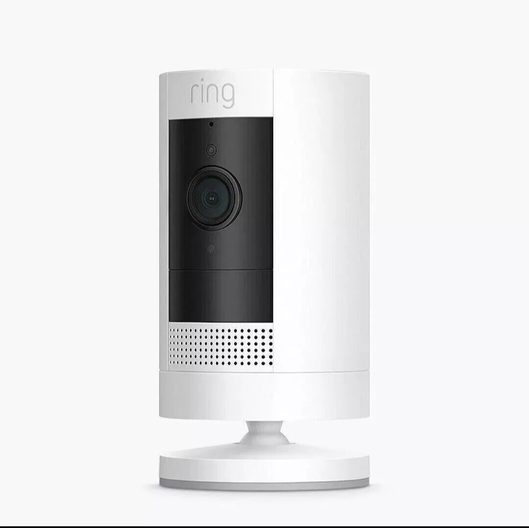 Ring Stick Up Cam | Akku | HD Outdoor Wireless Kamerasystem, 1080p-HD-Video,WLAN