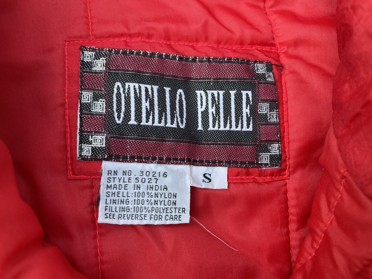 その他ブランド / OTELLO PELLE/ジャケット/--/ポリエステル/RED/無地 Vintage Women's Small Otello Pelle 90's Colorblock Puffy Jacket