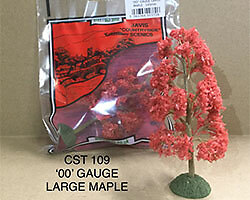 OO Gauge Trees - Model Railway Scenery Items - Foliage Bushes and Tree - Picture 3 of 10