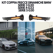 KIT COPPIA FRECCE DINAMICHE PROGRESSIVE LED BMW SERIE 3 4 5 G20 G30 G21 G22 G32