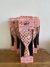 SIX Count Wet Brush Limited Edition Graphic Love XOXO Original Detangler Brush